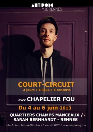 Chapelier Fou Court CIrcuit