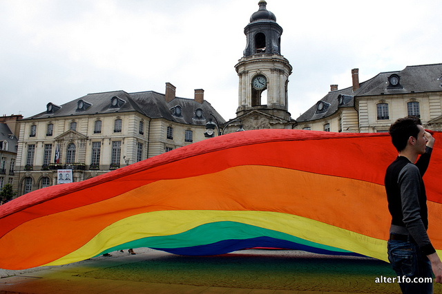 Gay Pride - Marche des Fiertés à Rennes -alter1fo