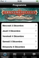 Application transmusicales