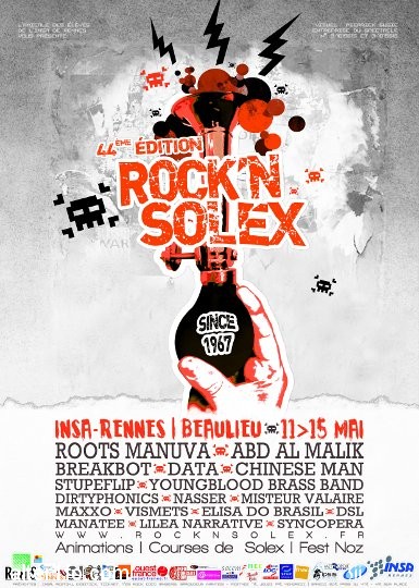 Rock'n Solex 44 affiche