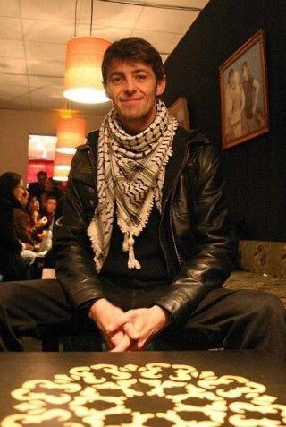 David Sauveur en 2009 à Rennes où il présentait  une série de photographies prises en Israël et en Palestine