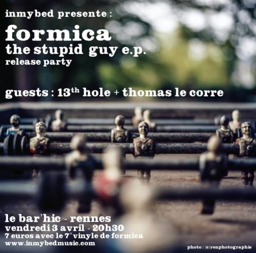 Release Party Formica STupid Guy EP