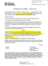 ACTES RÉGLEMENTAIRES : Décision du Maire n°2024-2325 du 2024-12-18